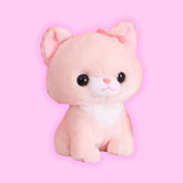 Peluche de gato sentado kawaii